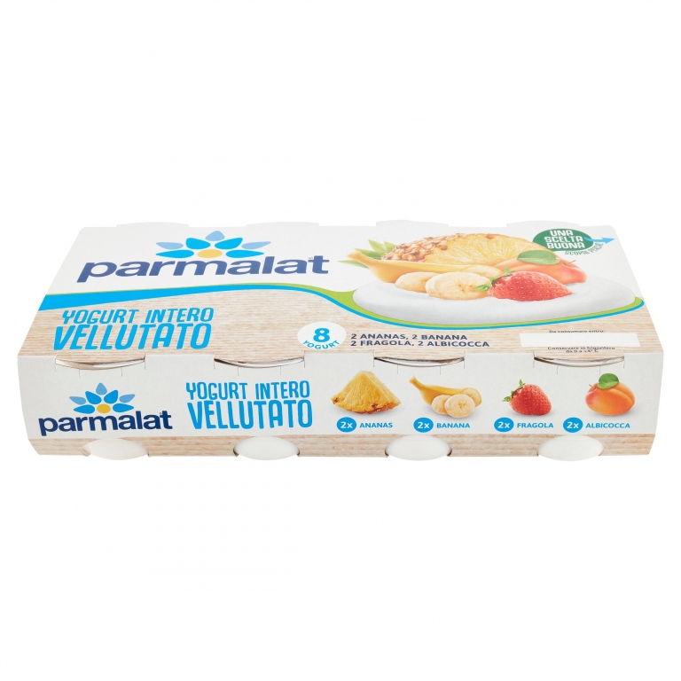YOGURT PARMALAT VELLUTATO GR.125X8 ASSORTITO      