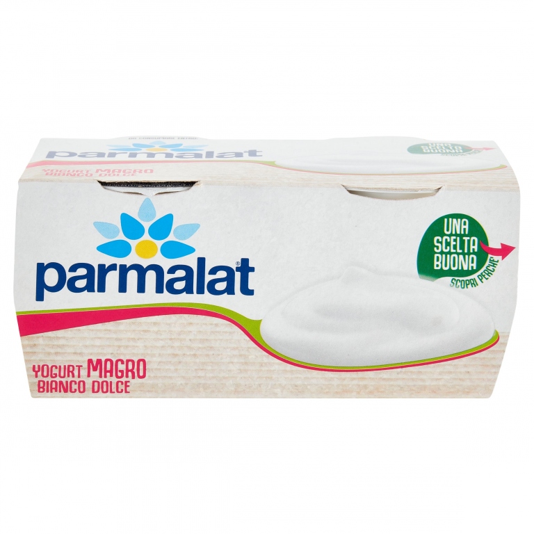 YOGURT PARMALAT 0,1% BIANCO GR.125X2 VELLUTATO    
