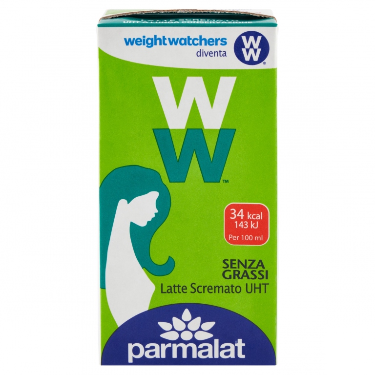 LATTE PARMALAT WEIGHT WATCHERS ML.500 BK PUNTO WW 