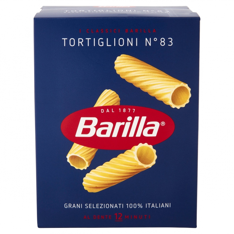 PASTA BARILLA N.83 TORTIGLIONI GR.500             