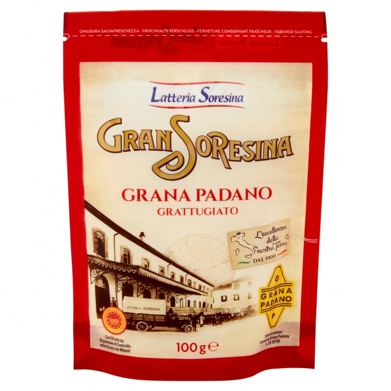 GRANA PADANO SORESINA GRATTUGIATO GR.100          