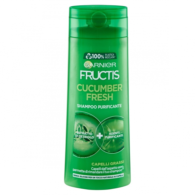 SHAMPOO FRUCTIS ML.250 GRASSI PURE NOSTOP CUCUMBER