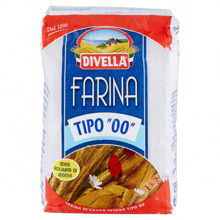 FARINA DIVELLA 00 GRANO TENERO KG.1               