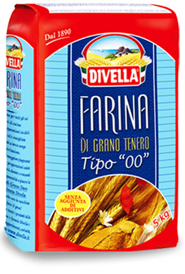 FARINA DIVELLA 00 GRANO TENERO KG.5               