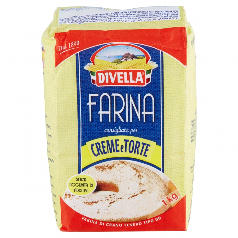 FARINA DIVELLA CREME/TORTE KG.1                   