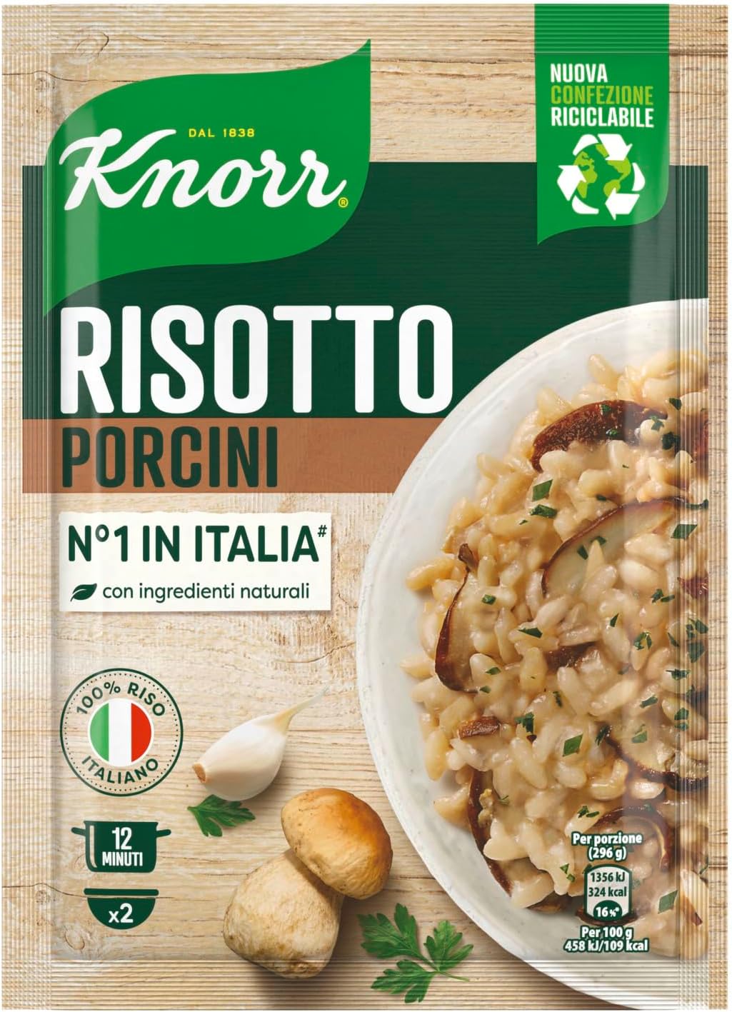 RISOTTO KNORR FUNGHI GR.175                       