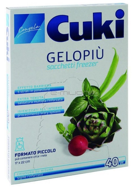 SACCH.GELO CUKI PICCOLISSIMIX40                   