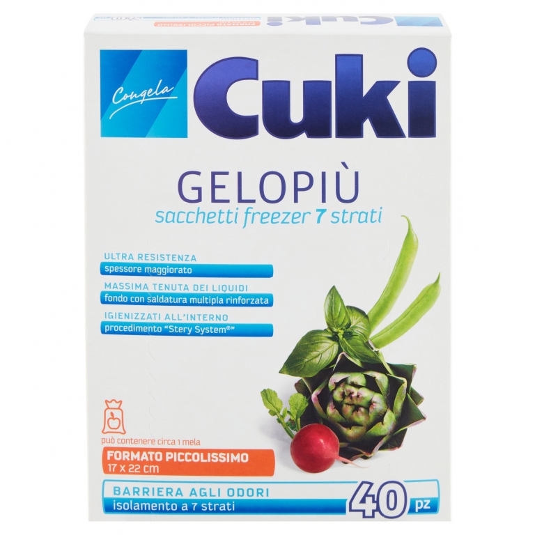 SACCH.GELO CUKI PICCOLISSIMIX40                   