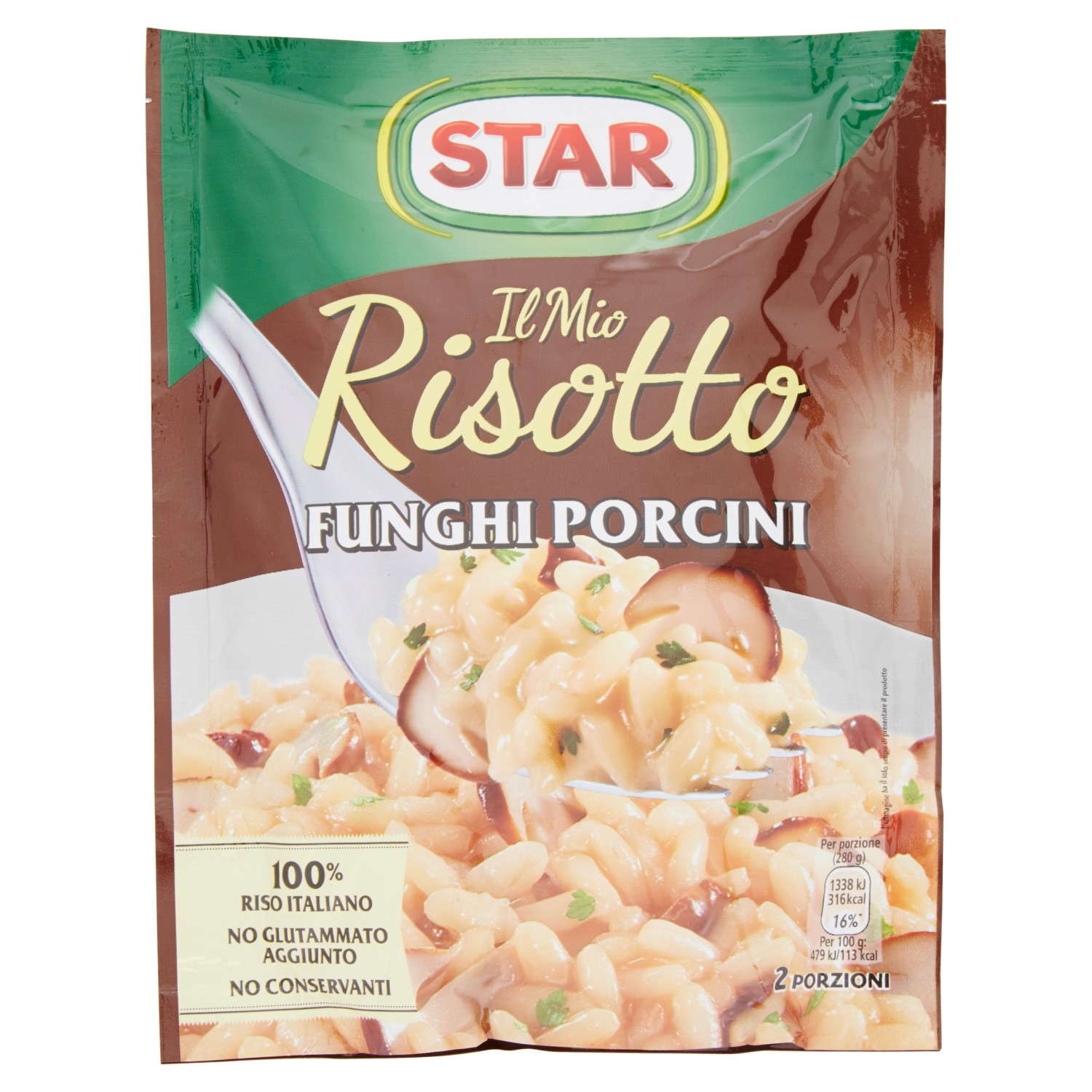 RISOTTO STAR AI FUNGHI PORCINI GR175              