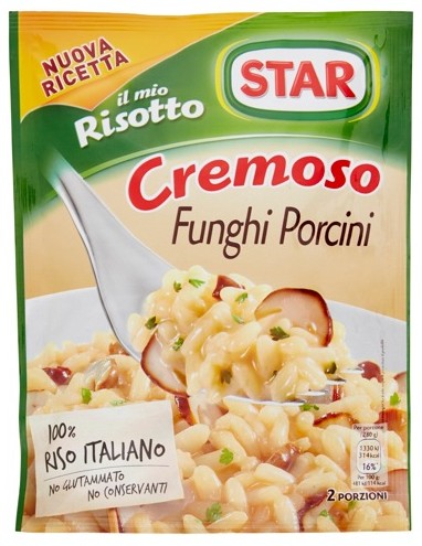 RISOTTO STAR AI FUNGHI PORCINI GR175              