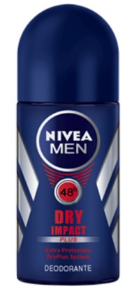 DEO NIVEA FOR MEN ROLL-ON DRY IMPACT ML.50        