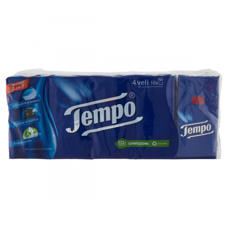 FAZZOLETTI TEMPO CLASSIC PZ.10                    