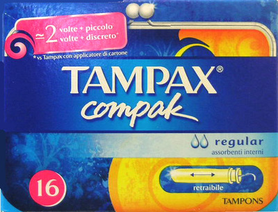 ASS.TAMPAX COMPAK SUPER PZ.16-2636/2771           