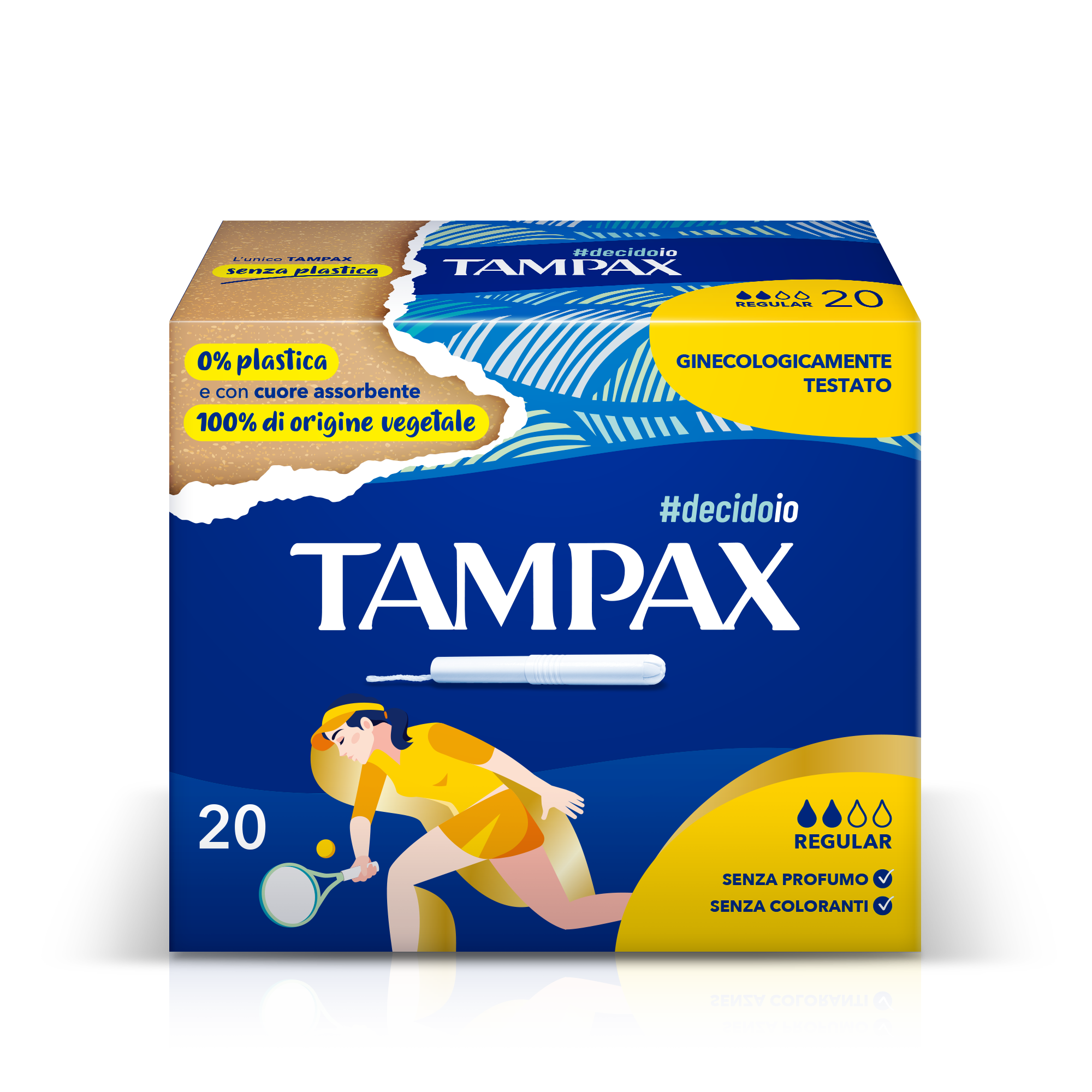 ASS.TAMPAX BLUE BOX REGULAR PZ.20-7289/1023       