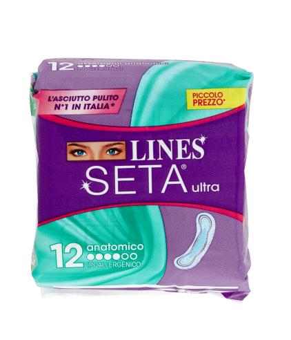 ASS.LINES SETA ULTRA ANATOMICO PZ.12              