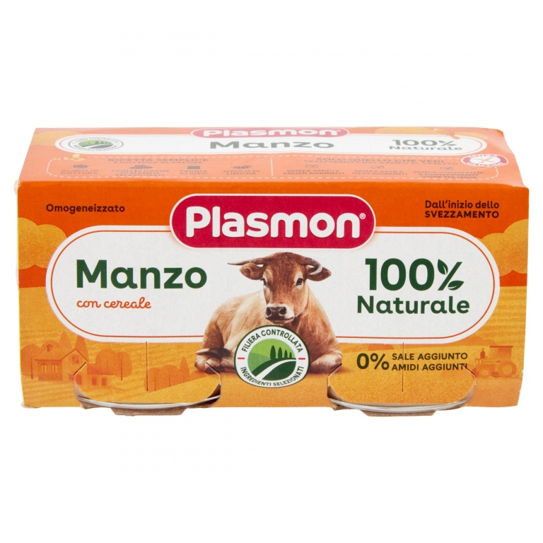 OMO PLASMON MANZO GR.80X2                         