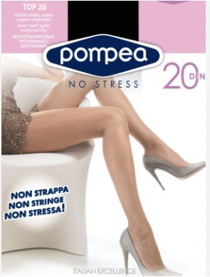 POMPEA COLLANT VANI 20 NERO XL                    