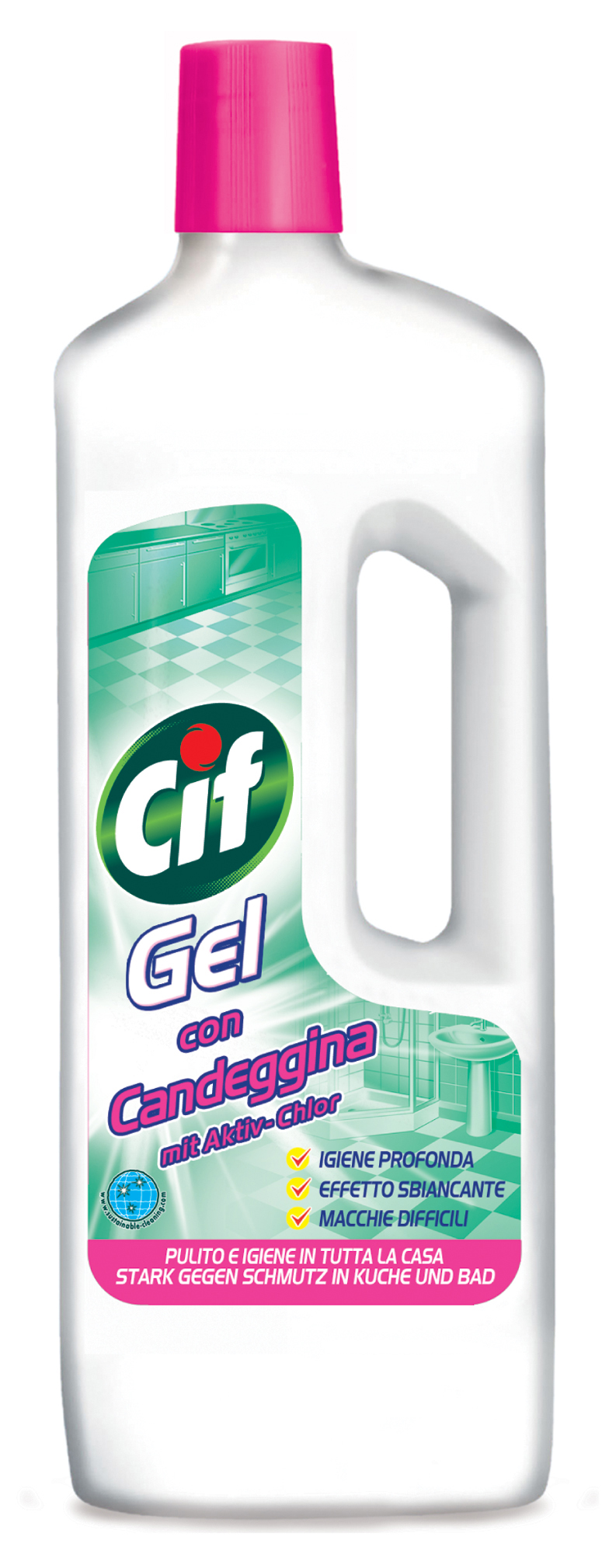 CIF GEL C/CANDEGGINA ML.750                       