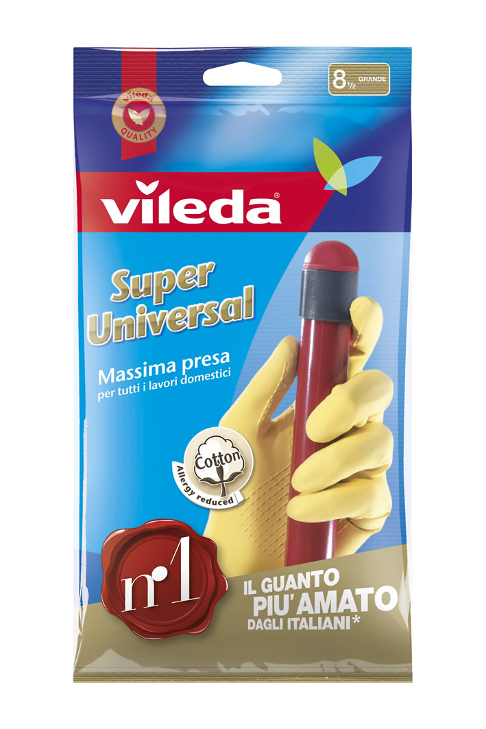 VILEDA GUANTI SUPER UNIVERSAL MIS.MEDIA 7,5       