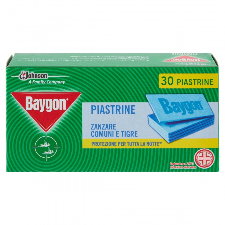 BAYGON PIASTRINE ZANZARE PZ 30                    