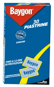 BAYGON PIASTRINE ZANZARE PZ 30                    