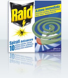 RAID SPIRALI ZANZARE X10                          