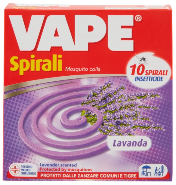 VAPE SPIRALI PROFUMATE PZ.10                      