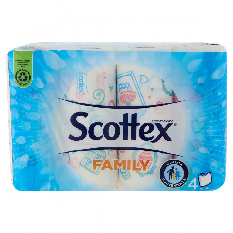 ASCIUGATUTTO SCOTTEX FAMILY PZ.4                  