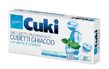 SACCHETTI GHIACCIO CUKI X10 280 CUB.              