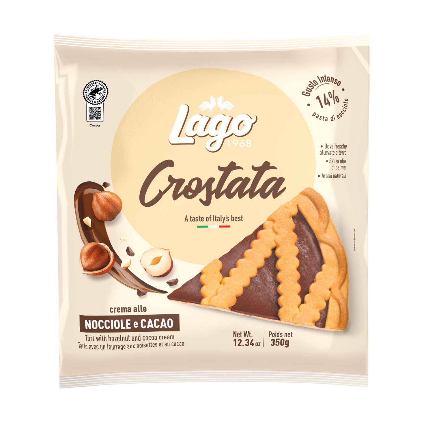 CROSTATA LAGO CACAO GR.350                        
