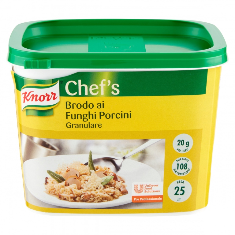 BRODO KNORR C/FUNGHI PORC GR.500                  