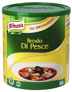 BRODO KNORR PESCE GR.550 GLUTEN FREE              