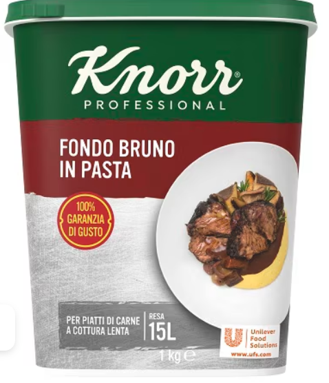 KNORR FONDO BRUNO KG1 IN PASTA                    