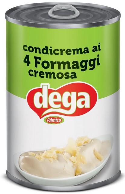 CONDICREMA DEGA 4 FORMAGGI GR.800                 