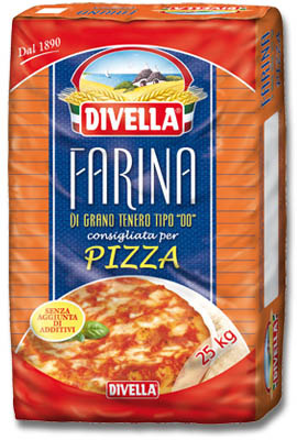 FARINA DIVELLA 00 PIZZA SACCO KG.25               