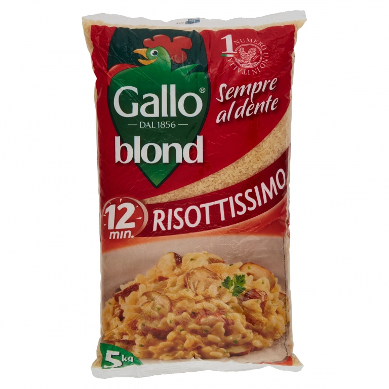 RISO GALLO BLOND RISOTTI KG5                      