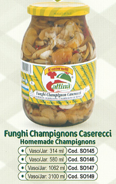 FUNGHI ATTINA'OLIO COLT.INTERI KG.3,1             