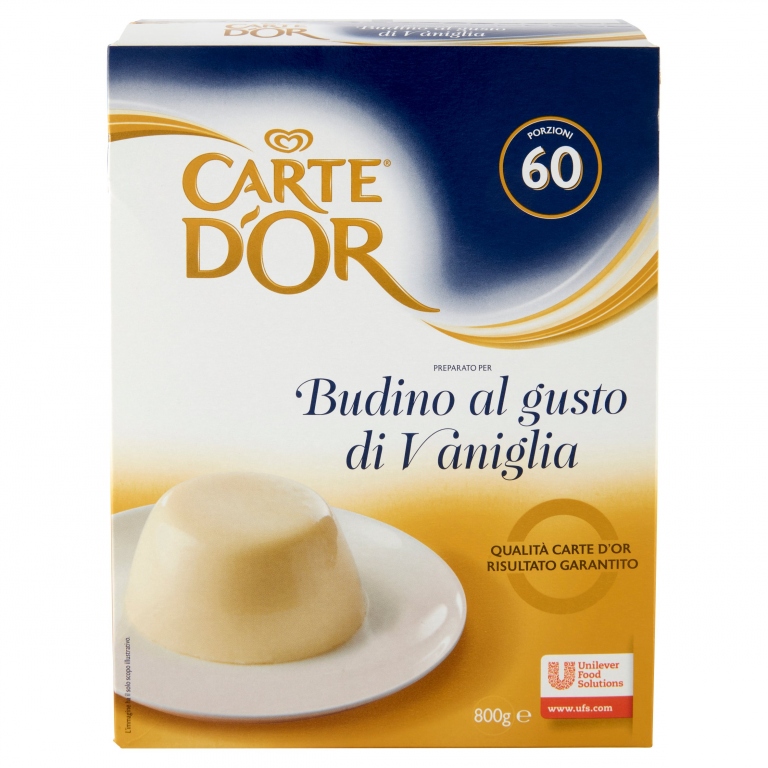 BUDINO CARTE D'OR VANIGLIA GR800                  