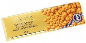 LINDT TAV. LAT/NOCCIOLE GOLD GR300                