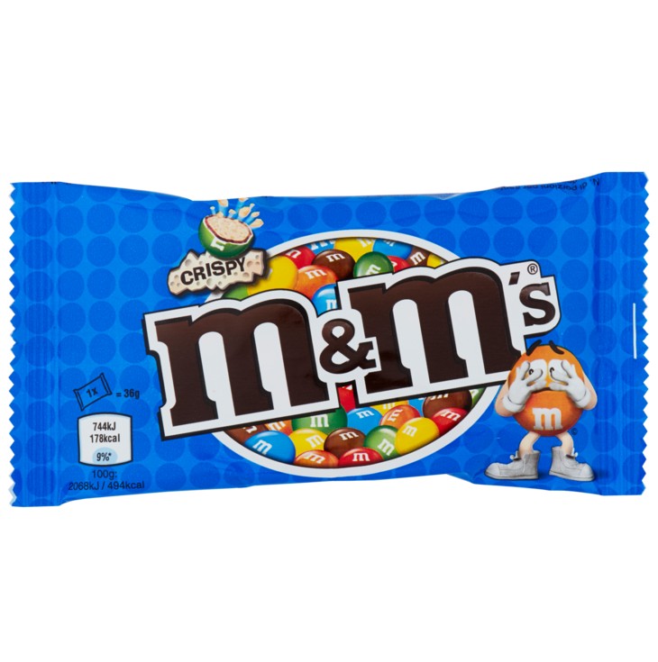 M&M'S CRISPY GR.45X24                             