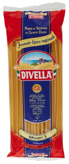 PASTA DIVELLA SPEC.N.3 MEZZANI GR.500             