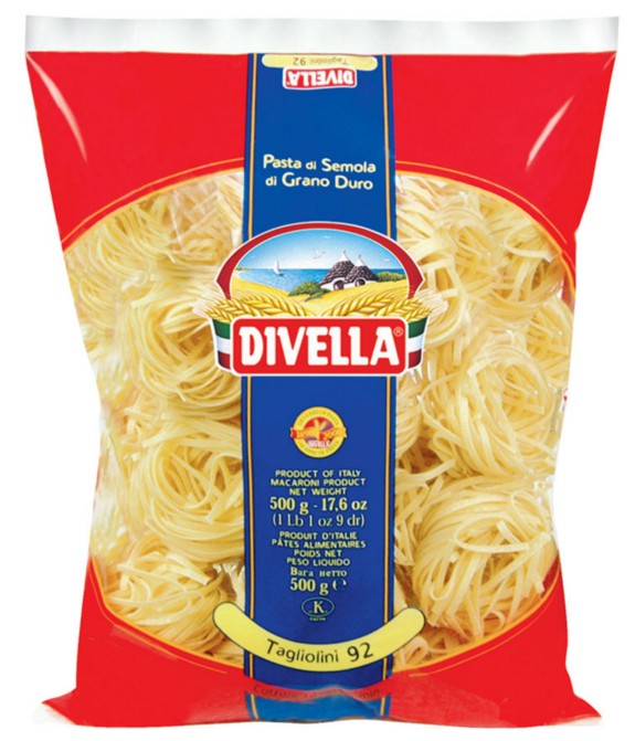 PASTA DIVELLA NIDI N.92 TAGLIOLINI GR500          