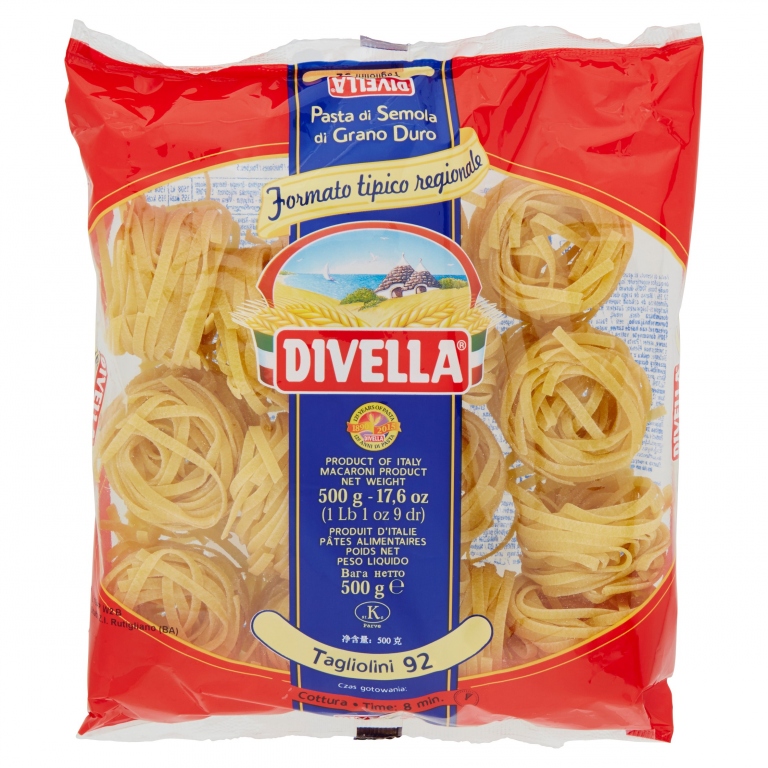 PASTA DIVELLA NIDI N.92 TAGLIOLINI GR500          
