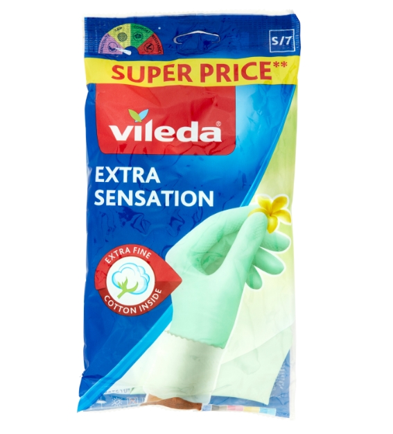 VILEDA GUANTI EXTRA SENSATION MIS.PICCOLA 6,5     