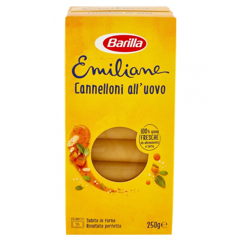 PASTA BARILLA UOVO N.188 CANNELL.GR.250           