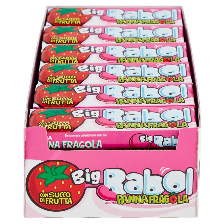 BIG BABOL MEGA PANNA FRAGOLA                      
