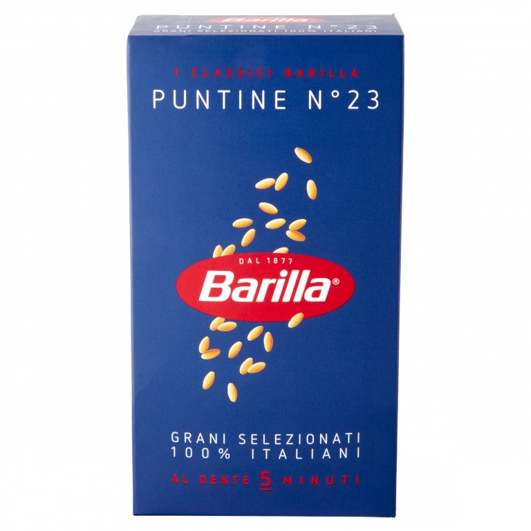 PASTA BARILLA N.23 PUNTINE GR.500                 