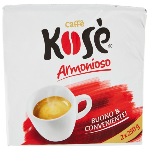 CAFFE'KOSE'ROSSO ARMONIOSO GR.250X2               