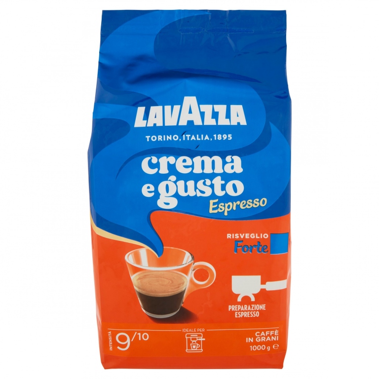 CAFFE' LAVAZZA GUSTO FORTE GRANI KG.1             