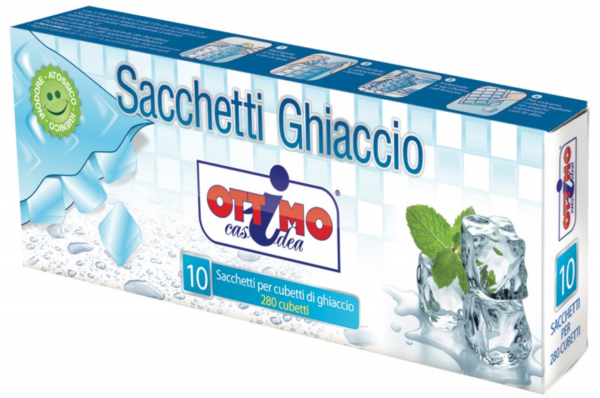 SACCH.GHIACCIO OTTIMO X10 280 CUB.                